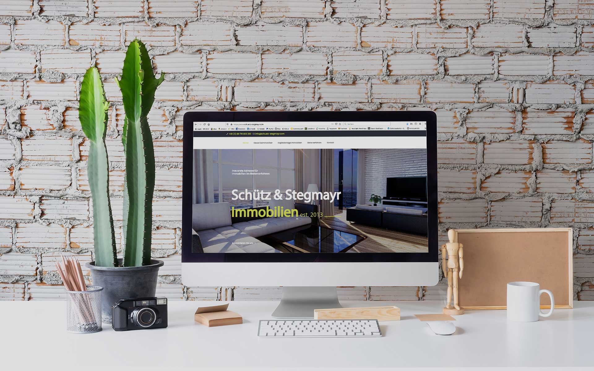 Slider-Webseitengestaltung